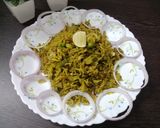 A picture of step 4 of Veg Hyderabadi Biryani.