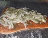 Foto del paso 1 de la receta: Salmón en papillote a la parrilla