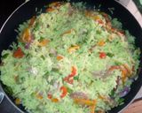 A picture of step 5 of Fried rice.