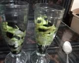 Foto langkah ke 3 dari resep Es Cincau Dua Rasa.