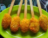 Foto langkah ke 7 dari resep Nugget mie praktis.