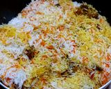 A picture of step 5 of Beef Biryani.