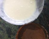 A picture of step 5 of Eggless Marble Cake.