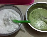 Foto langkah ke 3 dari resep Chiffon cake pandan cokelat.