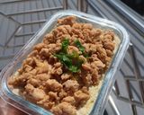 Foto langkah ke 6 dari resep Telur tahu kukus dengan daging.