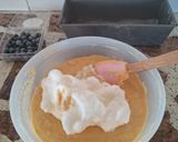Foto del paso 5 de la receta: Budín de tangerina y durazno con arándanos, cerezas un sabor a naranja🫐🍋🍒🍑🍊