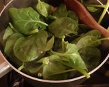 A picture of step 5 of Spinach, Pancetta and Cannellini Beans.