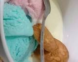 Ice Cream rasa durian langkah memasak 4 foto