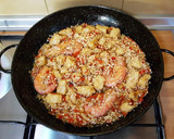 Foto del paso 5 de la receta: Arroz con merluza y verduras muy fácil de preparar