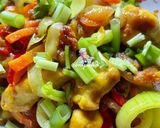 Gambar langkah 4 resipi Ayam Goreng Kunyit.