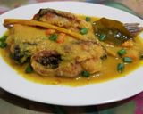 Foto langkah ke 6 dari resep Ikan Patin Bumbu Kuning.