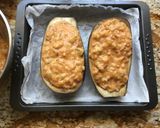 Foto del paso 11 de la receta: Berenjenas rellenas de gambas y jamón (Thermomix)