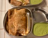 A picture of step 8 of Masala Dosa.
