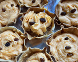 Foto del paso 9 de la receta: Tartaletas rellenas de crema de calabaza, mascarpone y miel