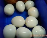 Foto langkah ke 8 dari resep Bubur ayam telur puyuh.