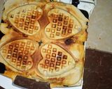 A picture of step 11 of Pizza waffles.