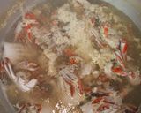 รูปขั้นตอนการทำที่ 6 ของ ปูนึ่งไข่เทียม+ท้องปูซีฟู้ด