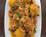 Foto langkah ke 10 dari resep •Seafood Saos Padang• by Dapur Itha.