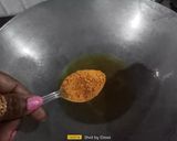 A picture of step 3 of Khambhat Famous Papad Chavanu.
