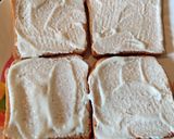 A picture of step 3 of Curd Cucumber Sandwich.