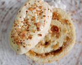 Foto del paso 15 de la receta: Bracito relleno de crema de vainilla, manzana y pasas (sin gluten)