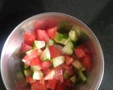 A picture of step 3 of Sprouted salad.