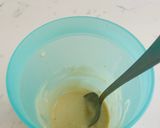 A picture of step 3 of No egg/semi vegan pancakes.