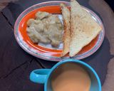 A picture of step 4 of Banana sweet (kailay k meetha).