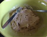 A picture of step 1 of Cheesecake Keto Balls.