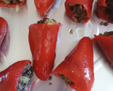 Foto del paso 5 de la receta: Pimientos de piquillo rellenos de morcilla y manzana