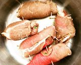A picture of step 4 of Sunday Beef Braciole Sauce.