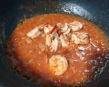 รูปขั้นตอนการทำที่ 2 ของ กุ้งผัดถั่วขาวในซอสมะเขือเทศ
