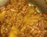 A picture of step 3 of Rajma chawal.