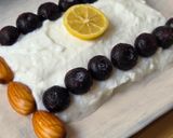 Foto del paso 4 de la receta: Smoothie Bowl Formato Bandera 🇦🇷 de Yogur Natural, Arándanos y Almendras