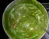 A picture of step 8 of Aloo Palak.
