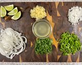 A picture of step 1 of Pineapple Salsa Pork Tacos.