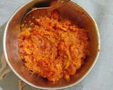 गाजर का हलवा (gajar ka halwa recipe in Hindi) रेसिपी चरण 5 फोटो