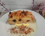 Foto langkah ke 8 dari resep Apple Bread Pudding with cheese milk sauce.