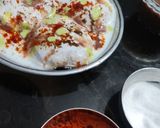 A picture of step 9 of Summer Special Dahi Vada.