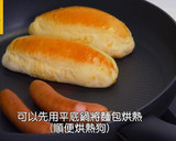 熱狗堡麵包 (手揉免機器｜簡易紙模DIY)的食譜步驟18照片