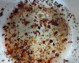 A picture of step 1 of Mexican salad.
