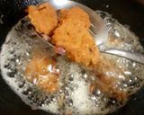 A picture of step 5 of Leftover akni k kebab ya Pakorey.