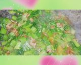 Foto langkah ke 4 dari resep Tumis Sawi Pahit Semi Pedas.