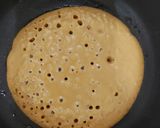 A picture of step 3 of Eggless wheat pancake.