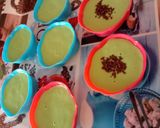 Gambar langkah 2 resipi Apam pandan.
