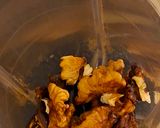 A picture of step 1 of Walnut Sattu Shake/ Guilt-Free Protein Shake/ Without Sugar Protein Rich Healthy Drink 🍸.