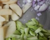A picture of step 1 of Bottle Gourd Peel Soup (Lauki Chilka Shorba).