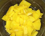 A picture of step 3 of Cumin Tarka Chaat.