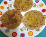 A picture of step 10 of Moong Dal & Spring Onion Paratha (Dal Paratha).