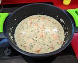 Foto del paso 8 de la receta: Blanqueta de judías blancas y salmón con cítricos